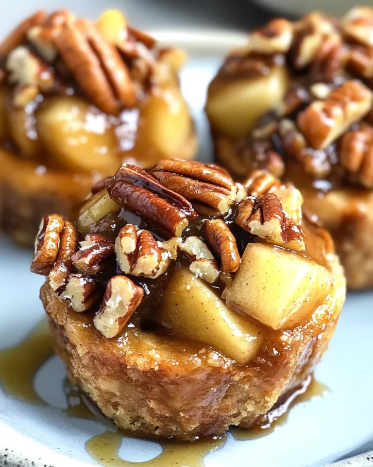Apple Pecan French Toast Cups