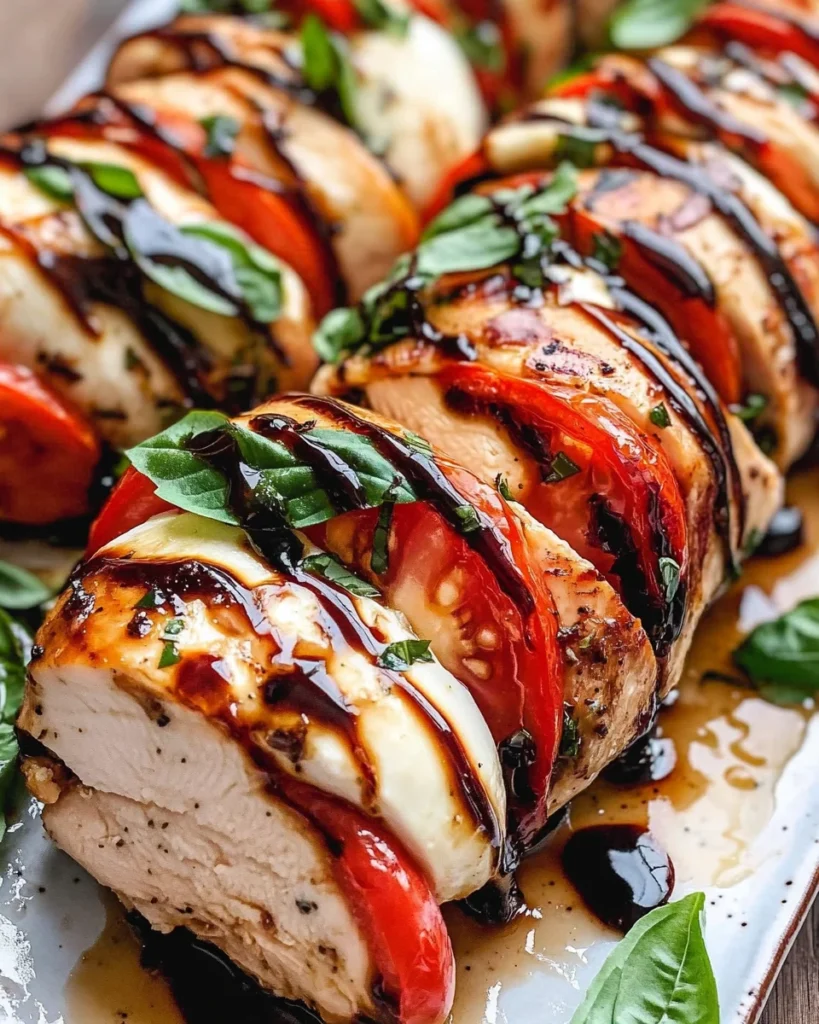 Caprese Stuffed Chicken