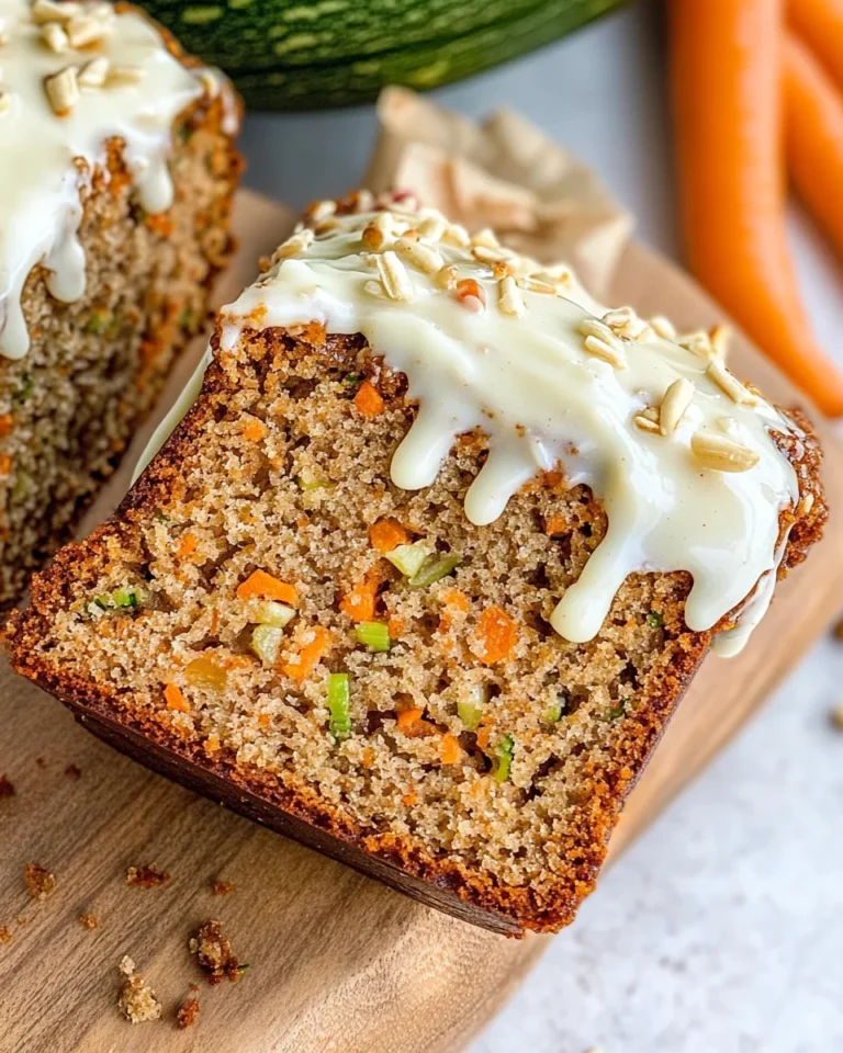 Carrot Apple Zucchini Bread