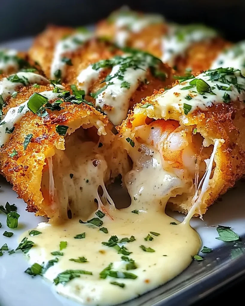 Cheesy Crab and Shrimp Tortilla Bombs