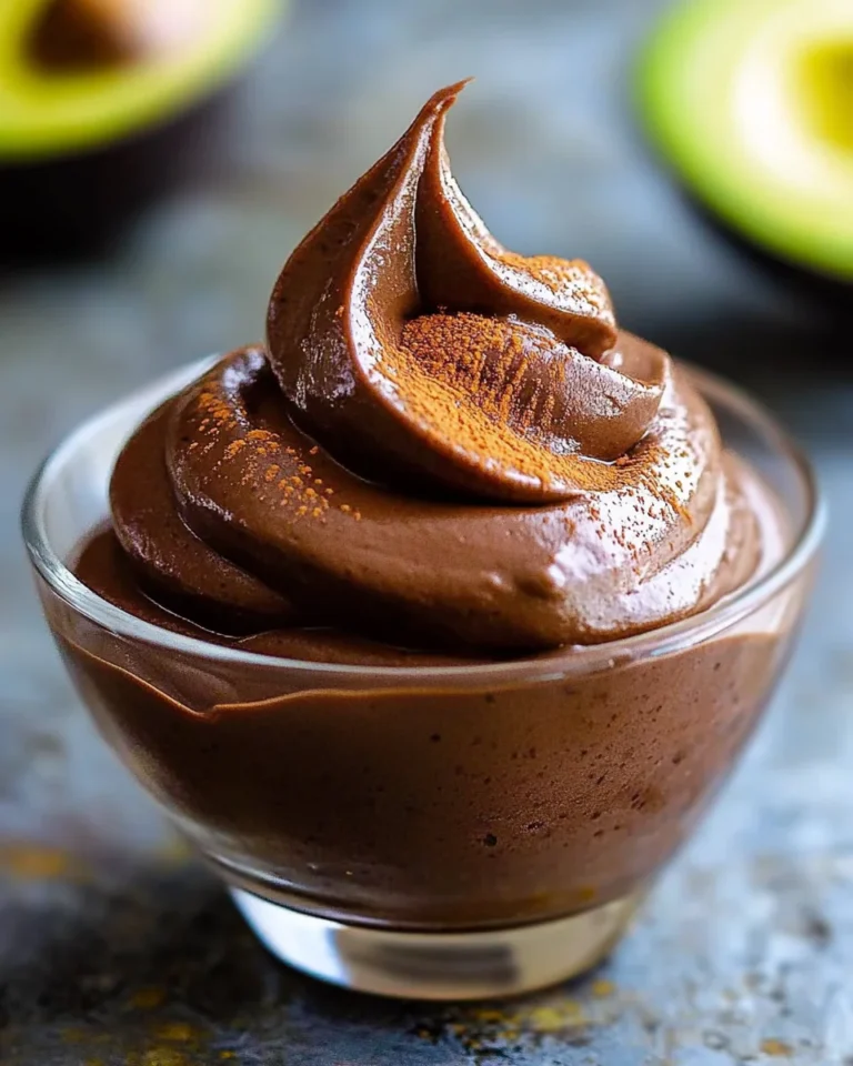 Chocolate Avocado Frosting