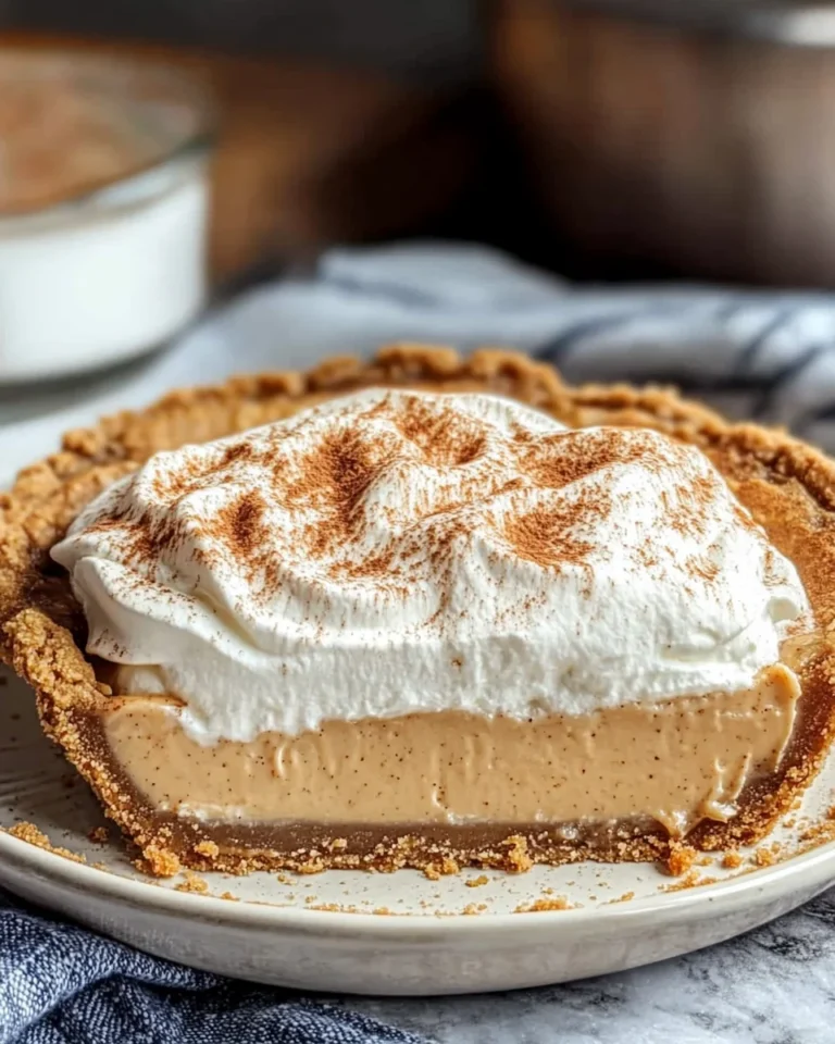 Cinnamon Butterscotch Pie
