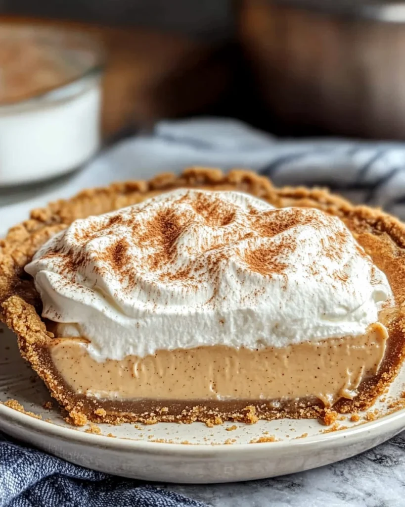 Cinnamon Butterscotch Pie