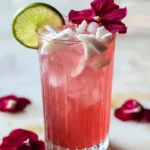 Coconut Hibiscus Breeze Mocktail Recipe