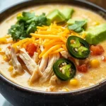 Creamy Chicken Tortilla Soup