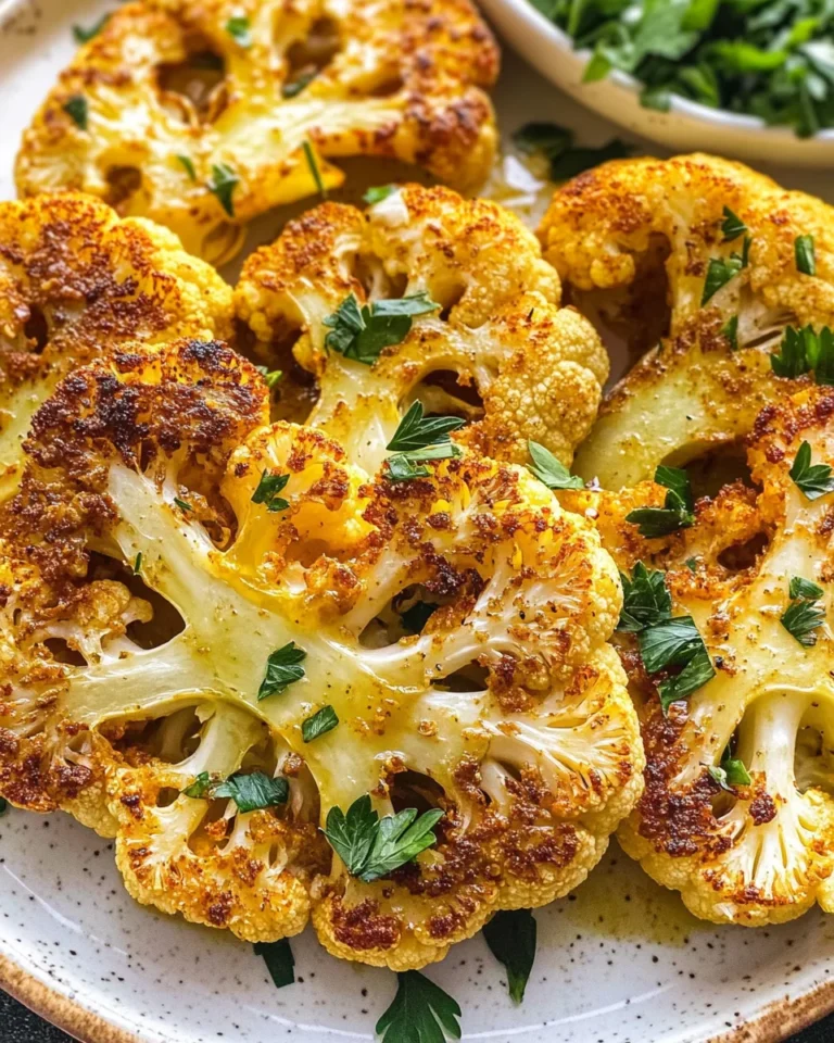 Crispy Baked Cauliflower Steaks: An Amazing Ultimate Recipe