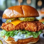 Crispy Dill Chicken Sandwich Recipe