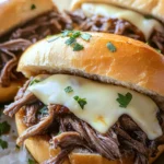 Crockpot French Dip Sandwiches
