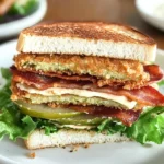 Crunchy Fried Green Tomato BLT Sandwich