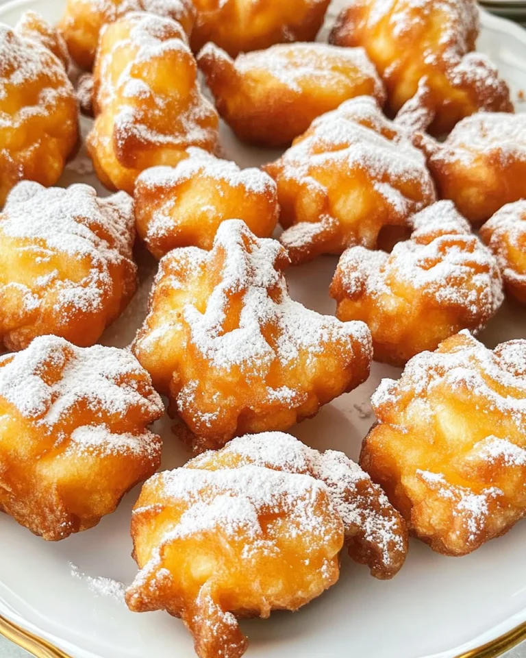 Delicious Fresh Peach Fritters
