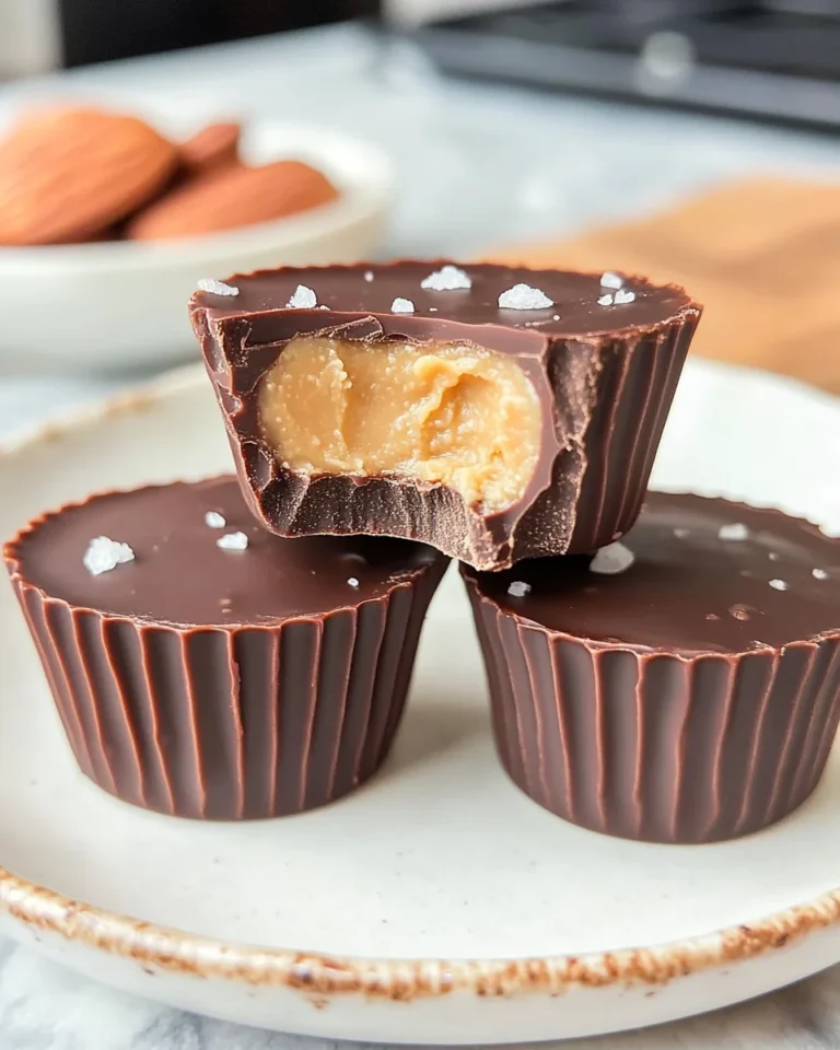 Easy Homemade Reese’s Cups