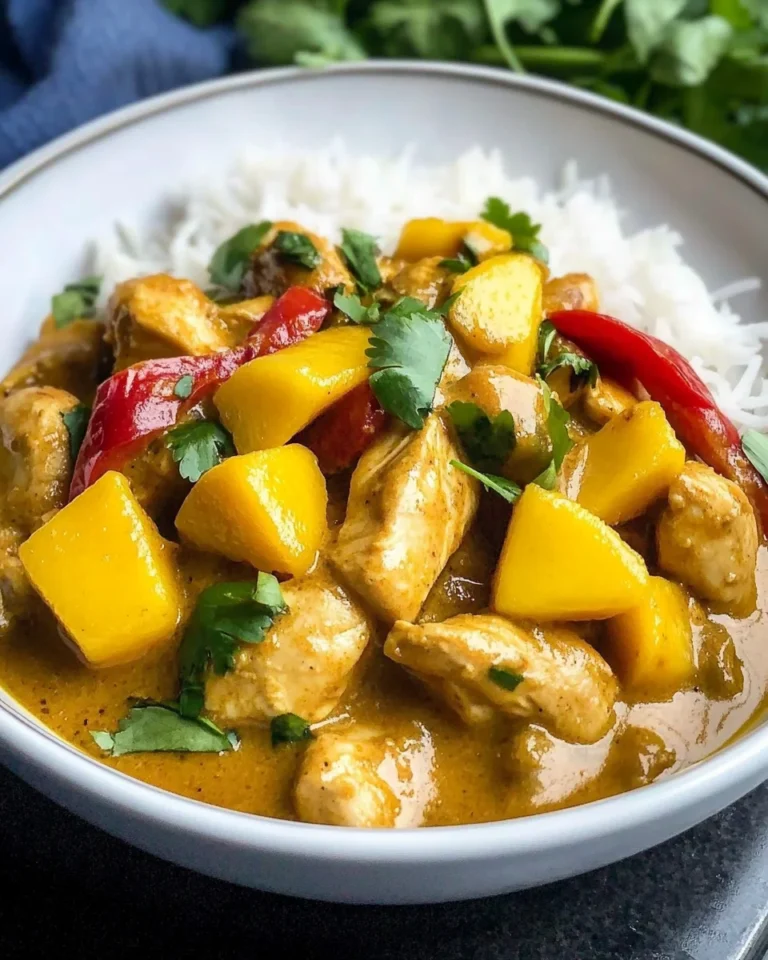 Easy Mango Chicken Curry