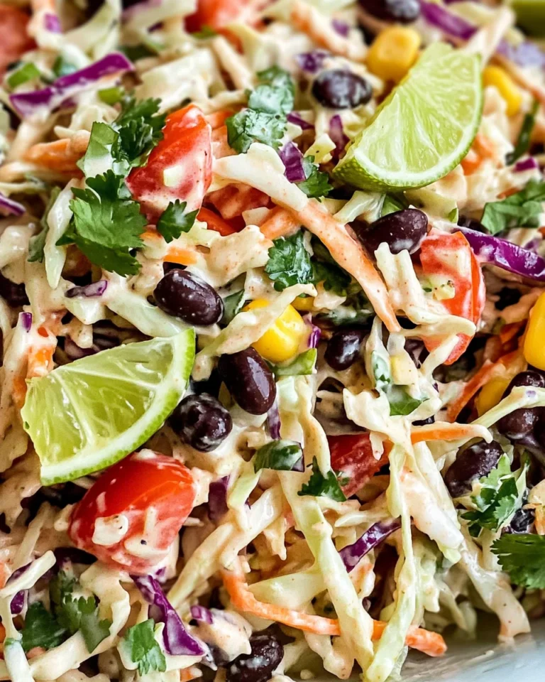 Easy Mexican Coleslaw Recipe