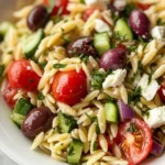 Greek Orzo Pasta Salad
