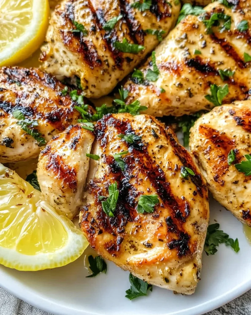 Grilled Lemon Chicken