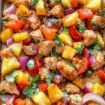 Hawaiian Chicken Sheet Pan Meal (Whole30, Paleo, Low Carb)