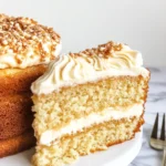 Honey Cake with Marshmallow Buttercream