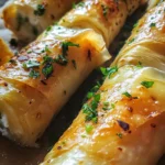 Indulgent Oven Fried Feta Rolls with Chili Honey Magic