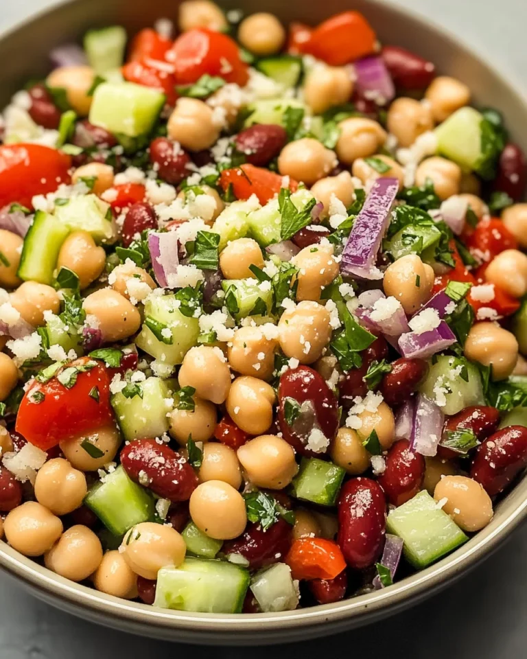 Mediterranean Bean Salad
