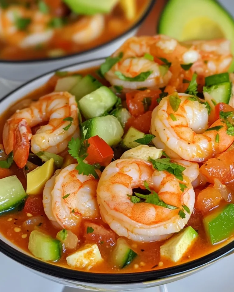 Mexican Shrimp Cocktail (Easy Cóctel de Camarones)