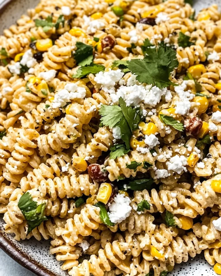 Mexican Street Corn Pasta Salad