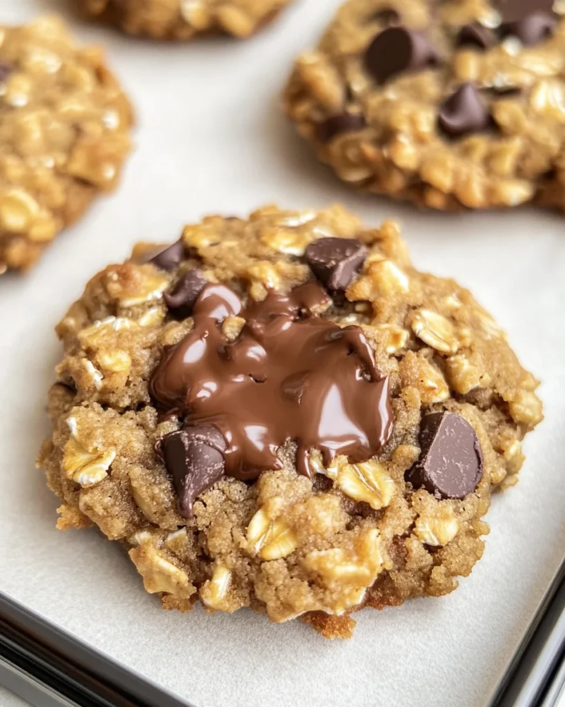 Peanut Butter Oatmeal Chocolate Chip Cookies