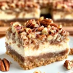 Pecan Pie Cheesecake Bars