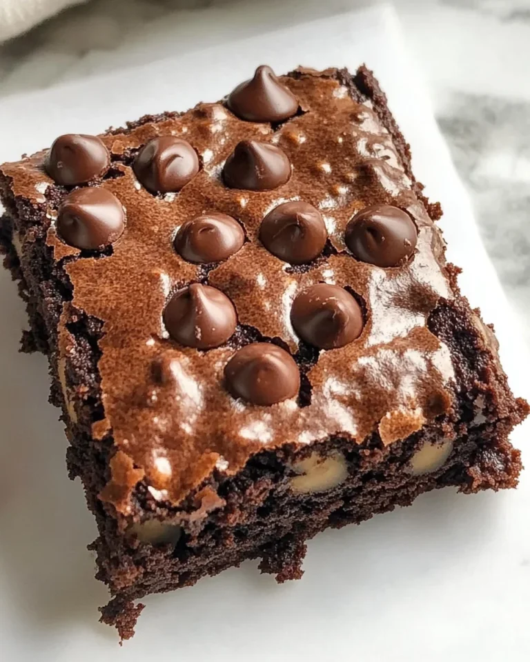 Secretly Healthy Zucchini Brownies