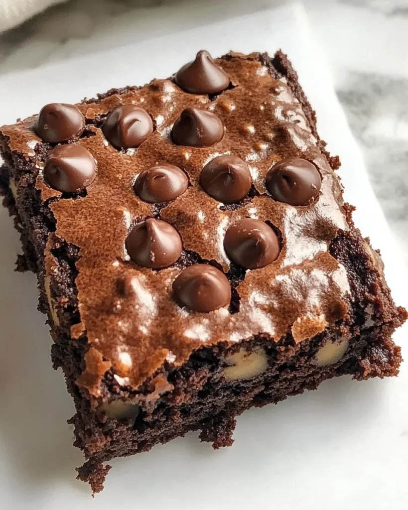 Secretly Healthy Zucchini Brownies