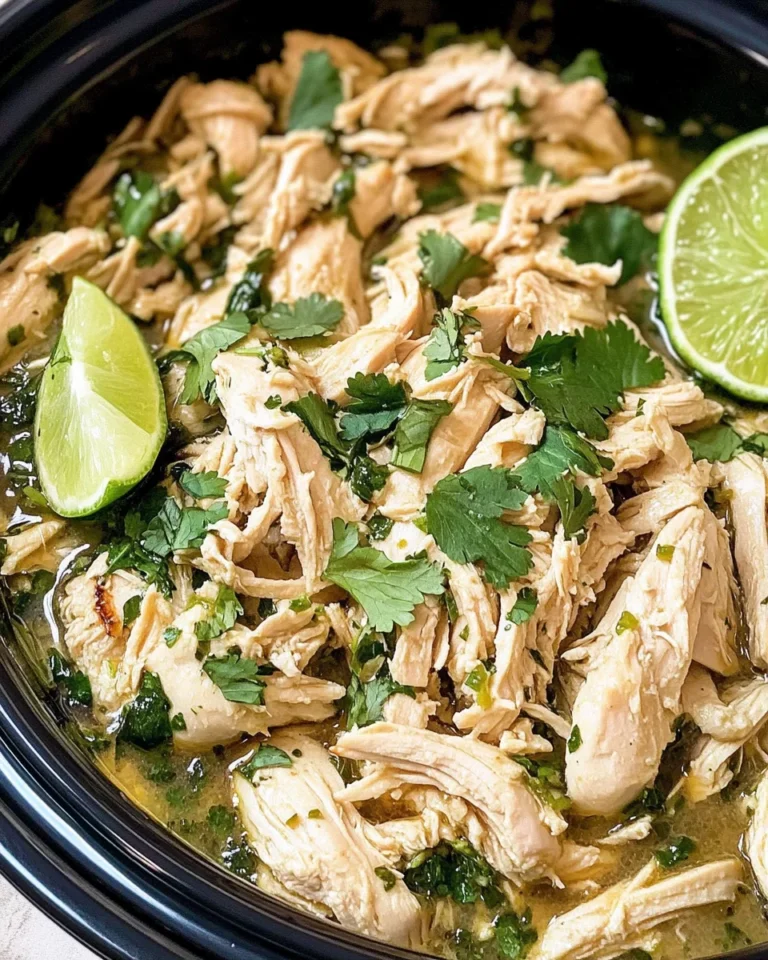 Slow Cooker Cilantro Lime Chicken