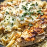 Slow Cooker Parmesan Herb Chicken & Orzo Recipe