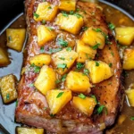 Slow Cooker Pineapple Pork Loin