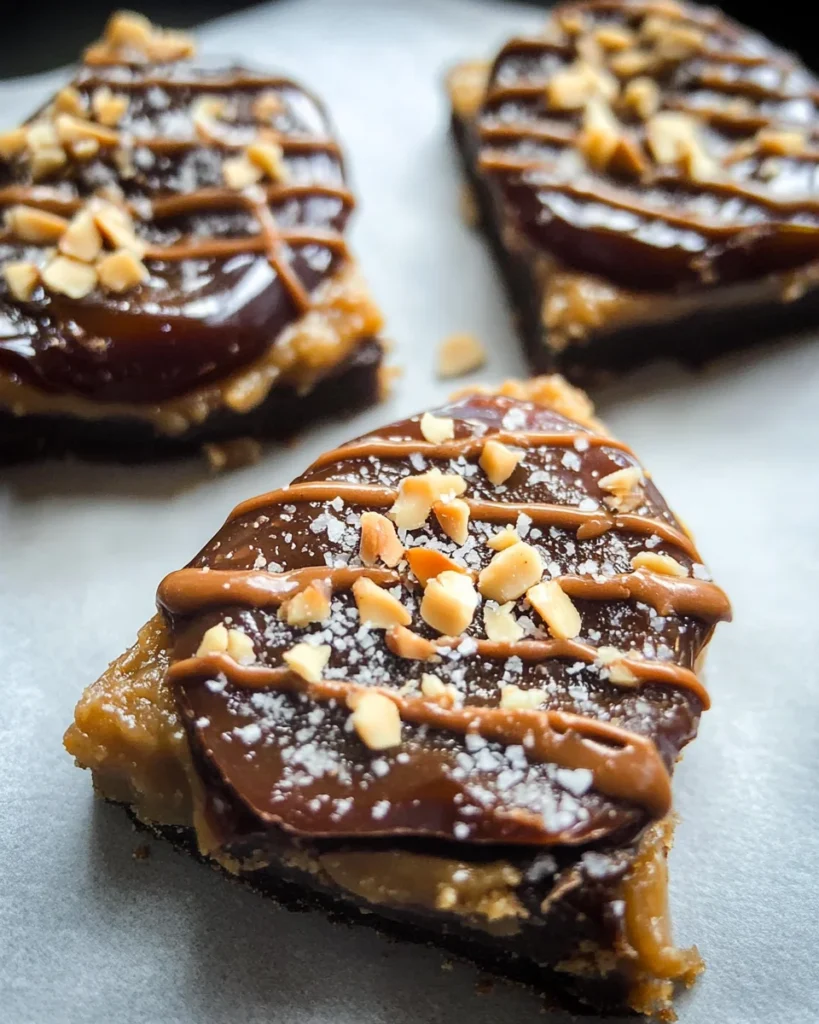 Smashed Date Snickers