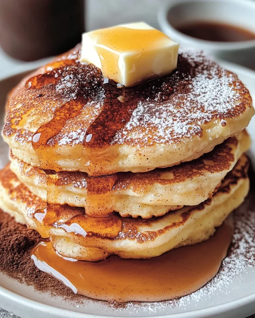 Spanish Churro-Inspired Pancakes: A Breakfast Delight!