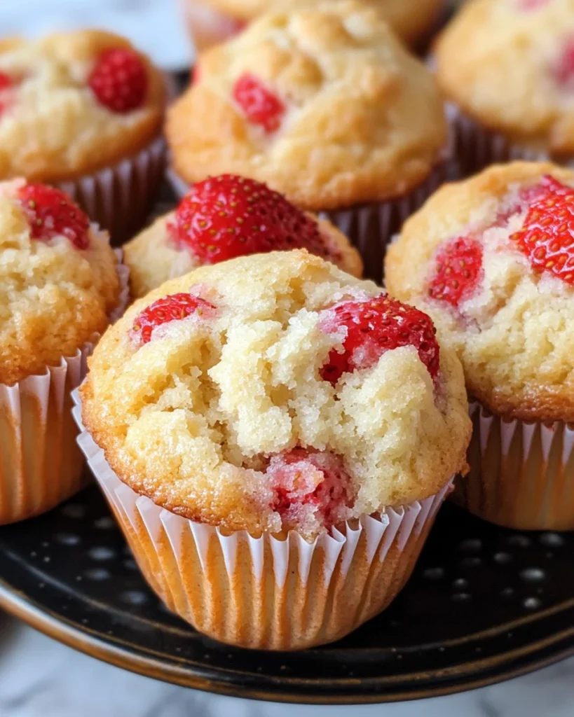 Strawberry Cream Cheese Muffins