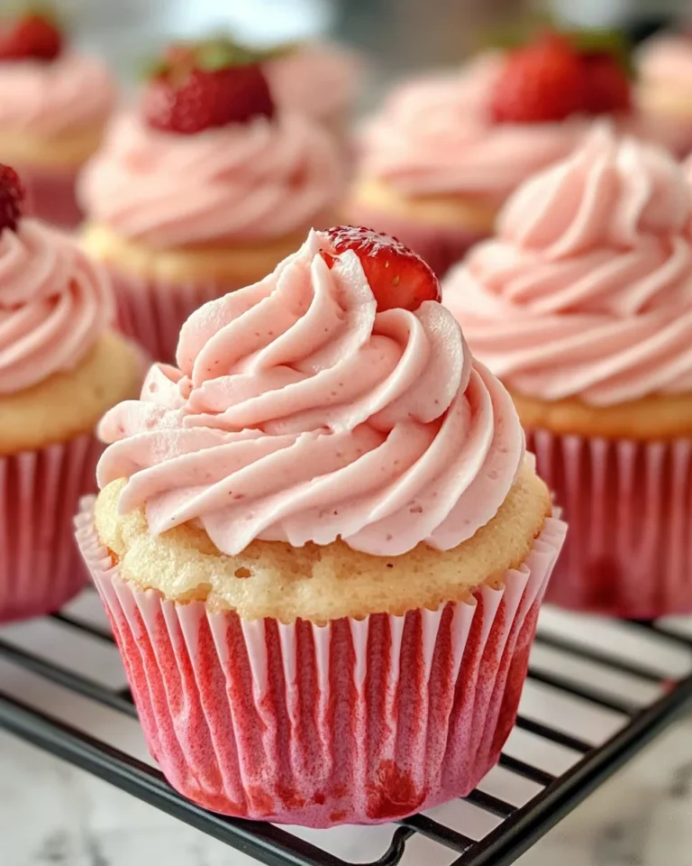 Strawberry Cupcakes Recipe