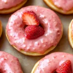 Strawberry Glazed Donuts