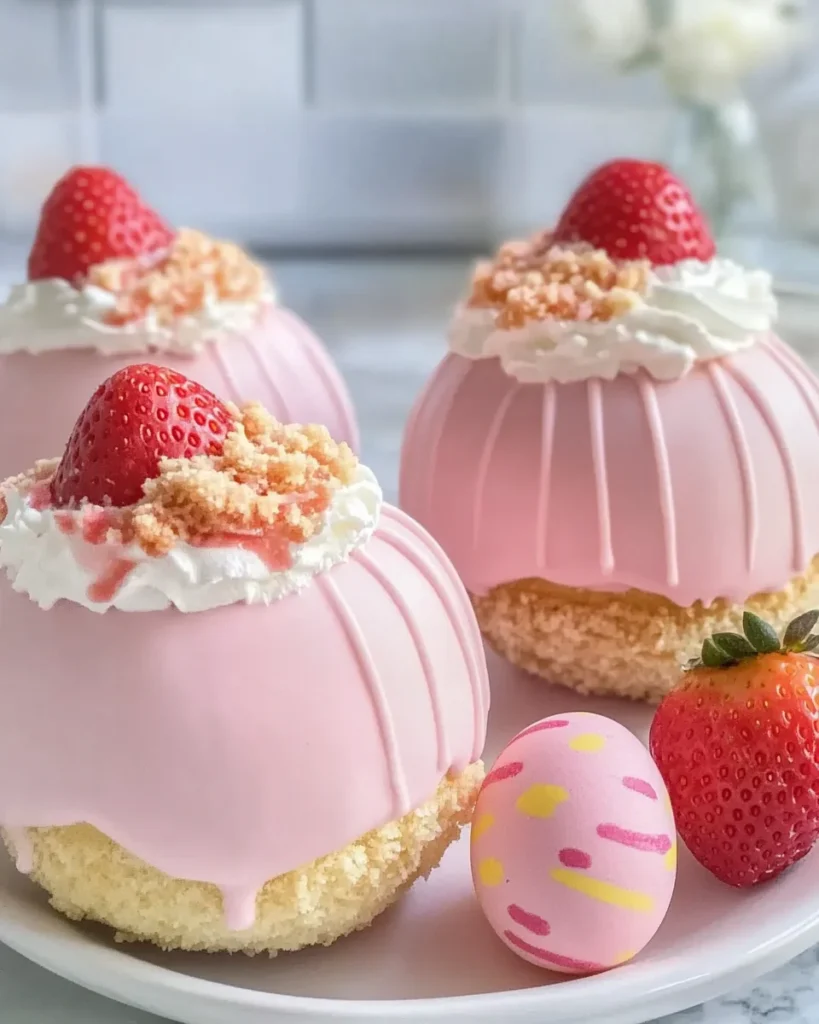 Strawberry Shortcake Easter Egg Bombs