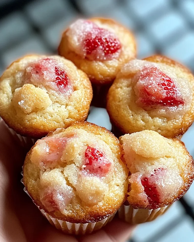 Strawberry Yogurt Mini Muffins: An Incredible 5-Ingredient Recipe