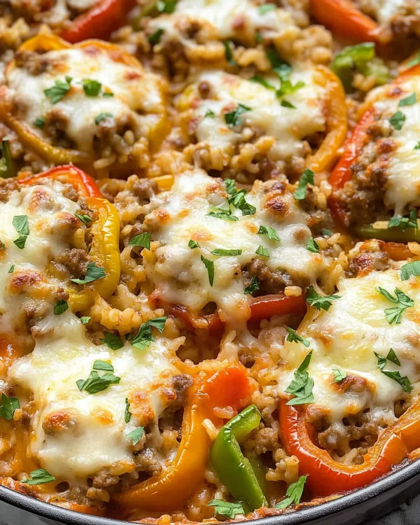 Stuffed Pepper Casserole