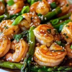Sweet Chili Shrimp with Asparagus