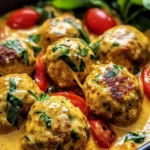 Thai Chicken Meatballs in Coconut Curry