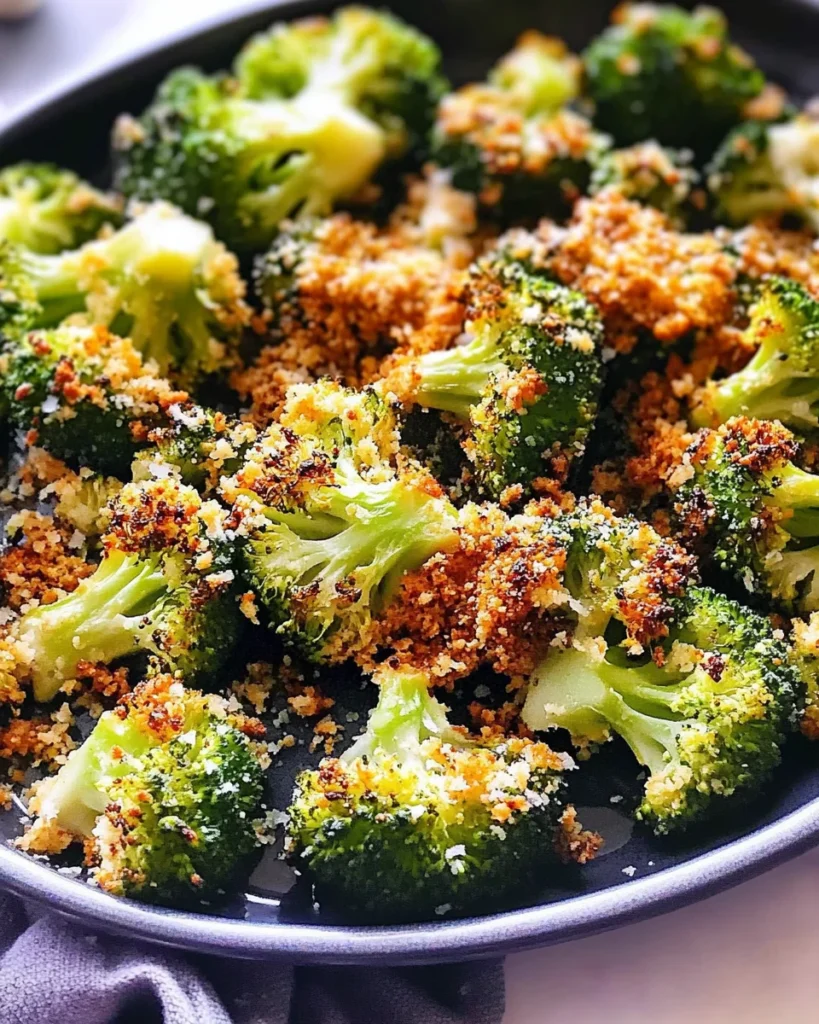 The Best Garlic Parmesan Roasted Broccoli Recipe