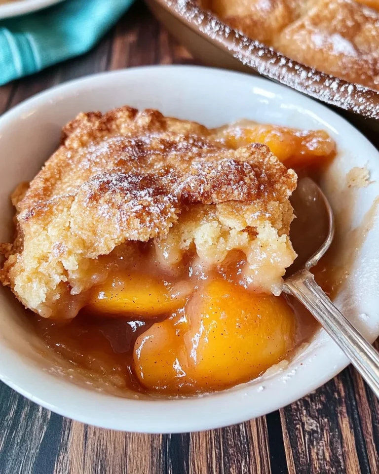 The Best Southern Peach Cobbler Recipe