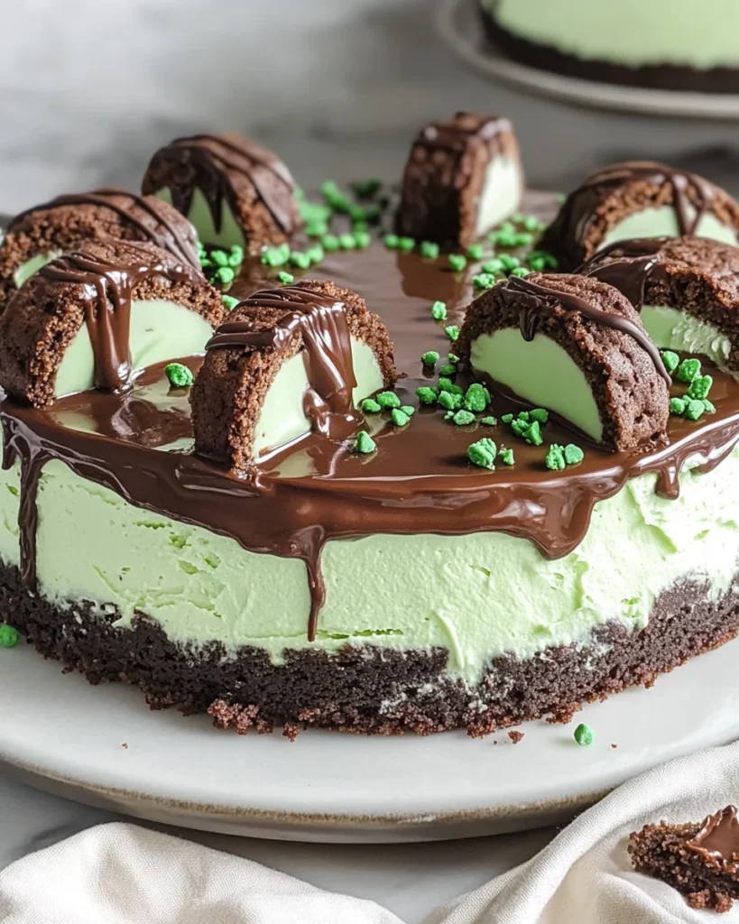 Thin Mint Cheesecake Recipe