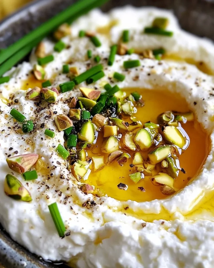 Whipped Feta with Honey Dip