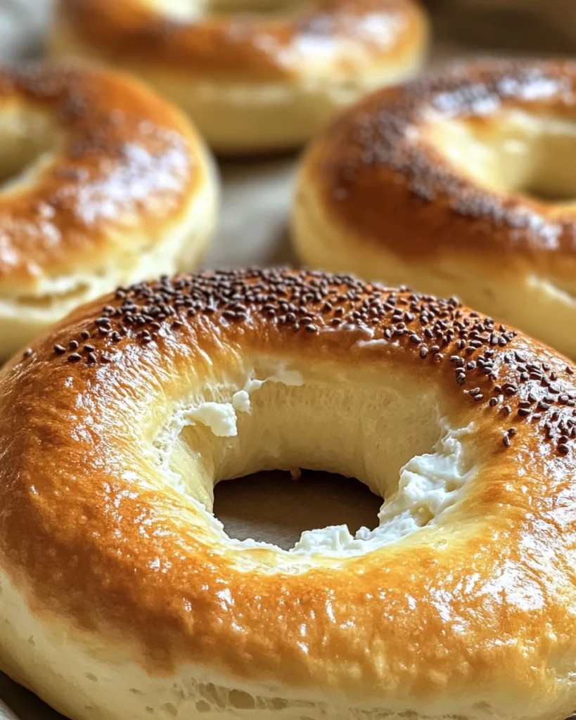 cottage cheese protein bagels (fluffy & easy)