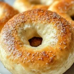 high protein air fryer bagels (quick recipe)