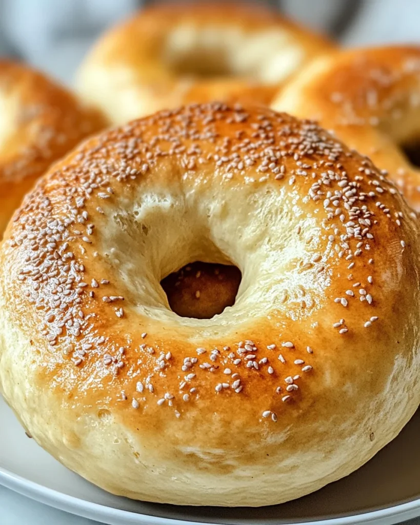high protein air fryer bagels (quick recipe)