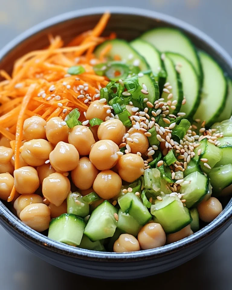 peanut chickpea snack bowl (plant-based)